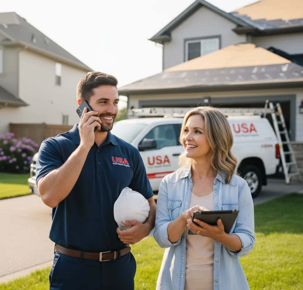 USA Roof Repair Experts customer support in Strawberry Point